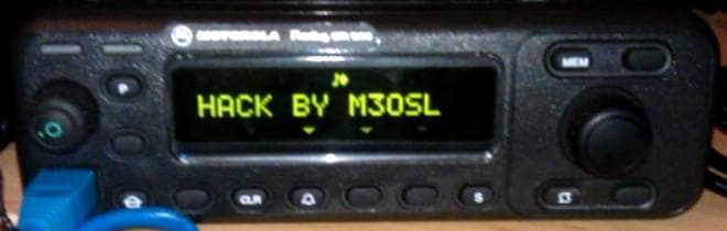 Remote controlling GM1200 radio
