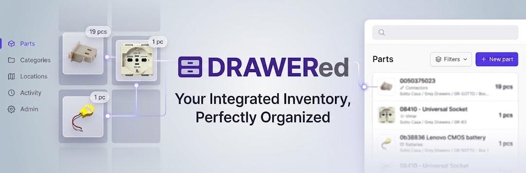 Drawered: An inventory tracking application