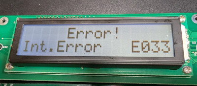 Error 33